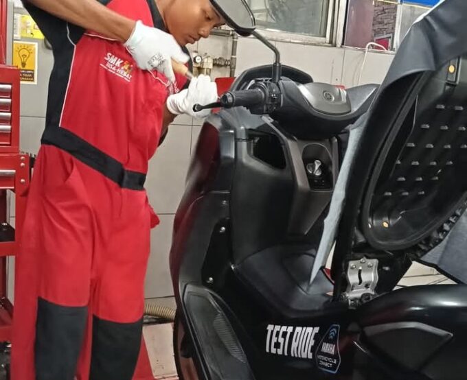 Fadil Al Habsi Siswa SMKs HKBP ; Road to SMK Skill Kontest Yamaha Tingkat Nasional tahun 2025